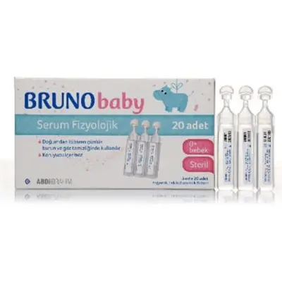 Bruno Baby Serum Fizyolojik 5 ml x 20 Flakon
