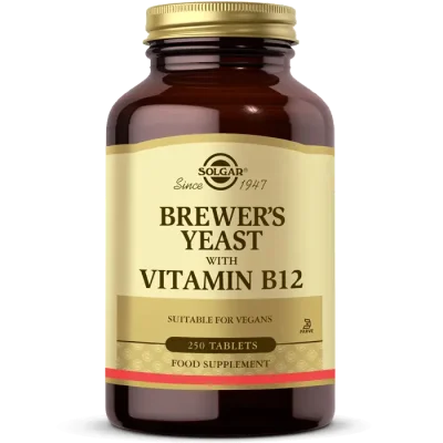 Solgar Brewer's Yeast With Vitamin B12 Tablet