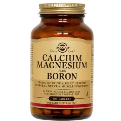 Solgar Calcium Magnesium Plus Boron