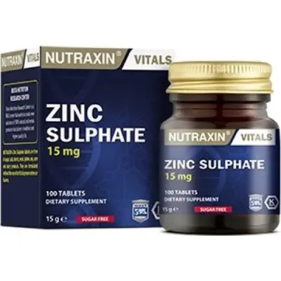 Nutraxin Zinc 15 mg 100 Tablet