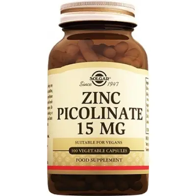 Solgar Zinc Picolinate 15 mg