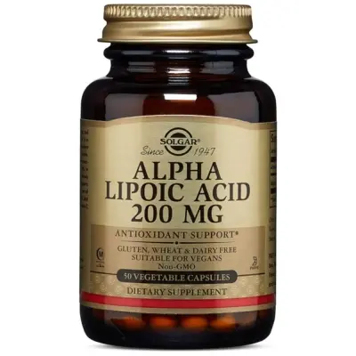 Solgar Alpha Lipoic Acid 200 mg