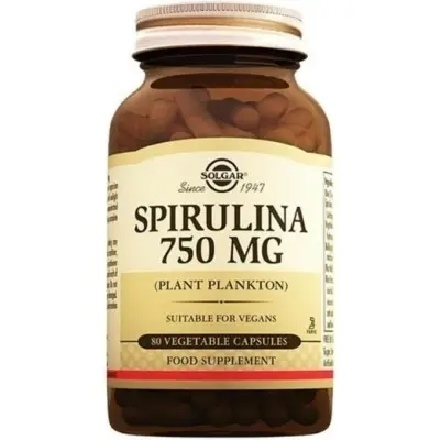 Solgar Spirulina 750 mg