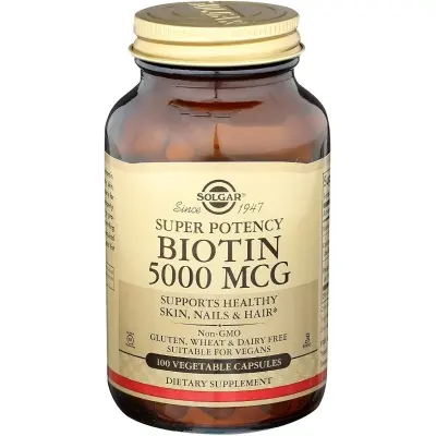 Solgar Biotin 5000 mcg