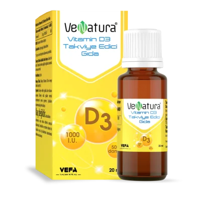  Venatura Vitamin D3 Damla 20 ml